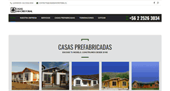 Desktop Screenshot of casassancristobal.cl
